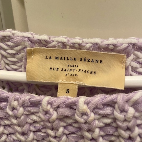 Sezane - Vivien La Maille Pastel Multicoloured Sweater - Picture 8 of 15